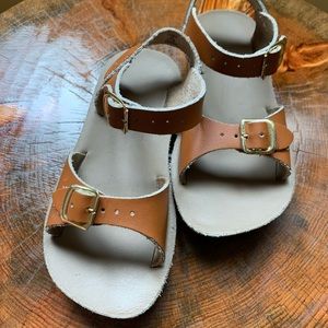 SUN SAN SURFER salt water sandals- tan